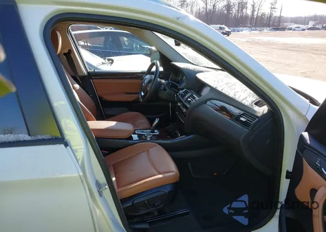 2015 BMW X3 xDrive28D from USA, damaged, VIN 5UXWY3C59F0E97071